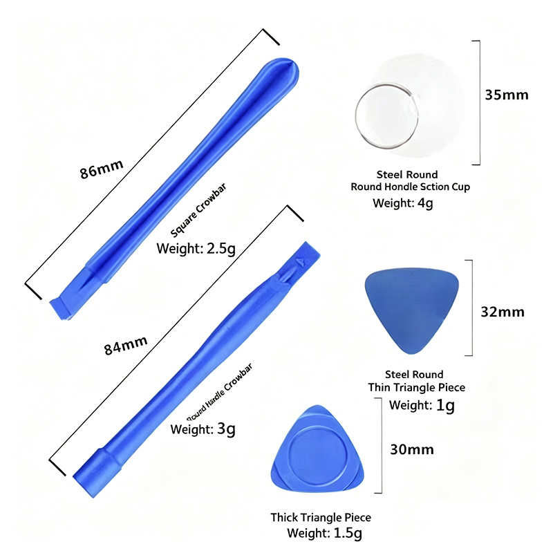 12 Pieces Universal Repair Scr - Phone Opening Tool recension och pris