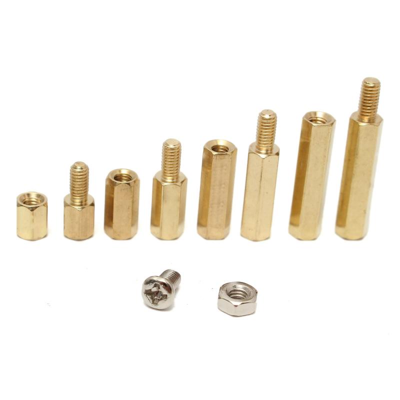 120pcs M3 Male Female Brass He - Pcb Holder Clamp recension och pris
