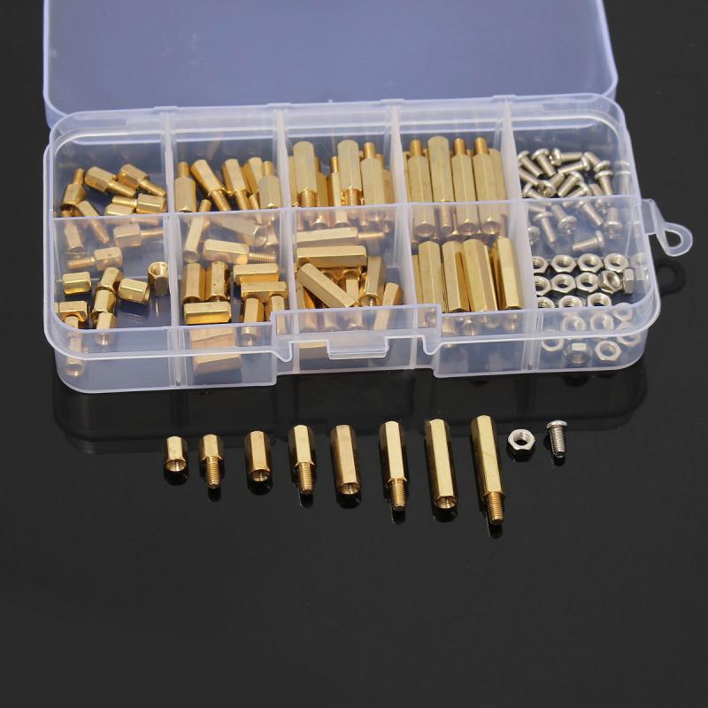 120pcs M3 Male Female Brass He - Pcb Holder Clamp recension och pris