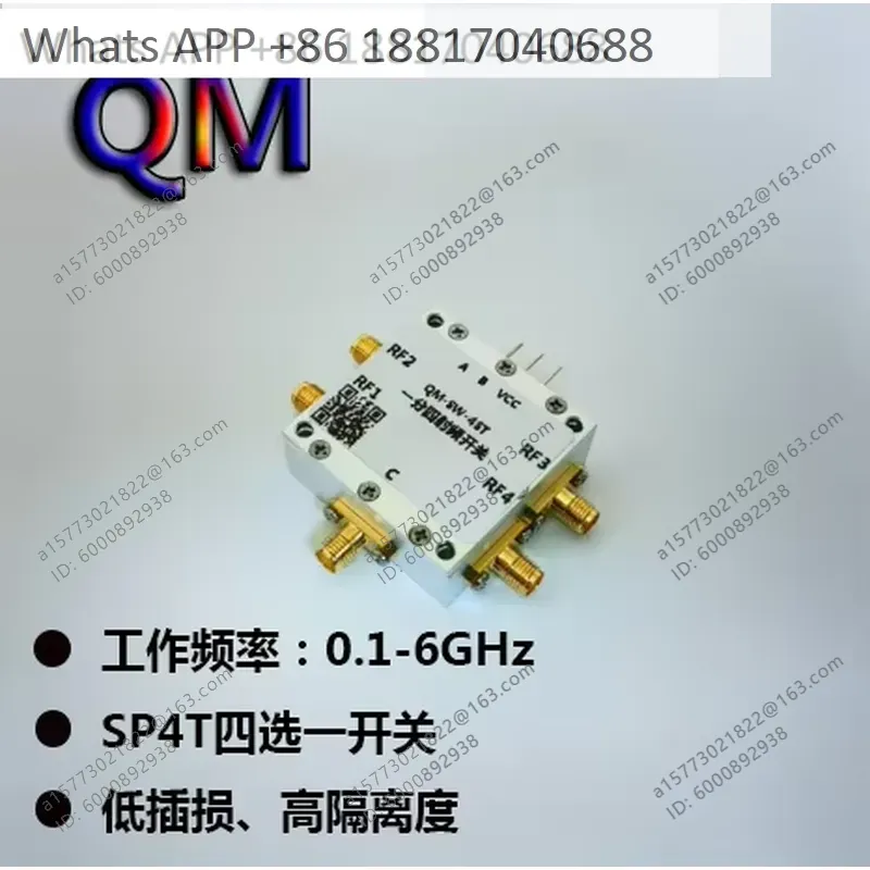 1PC for QM-SW-4ST 0.1-6 GHz SP - Qm Electronics & Repair Services recension och pris