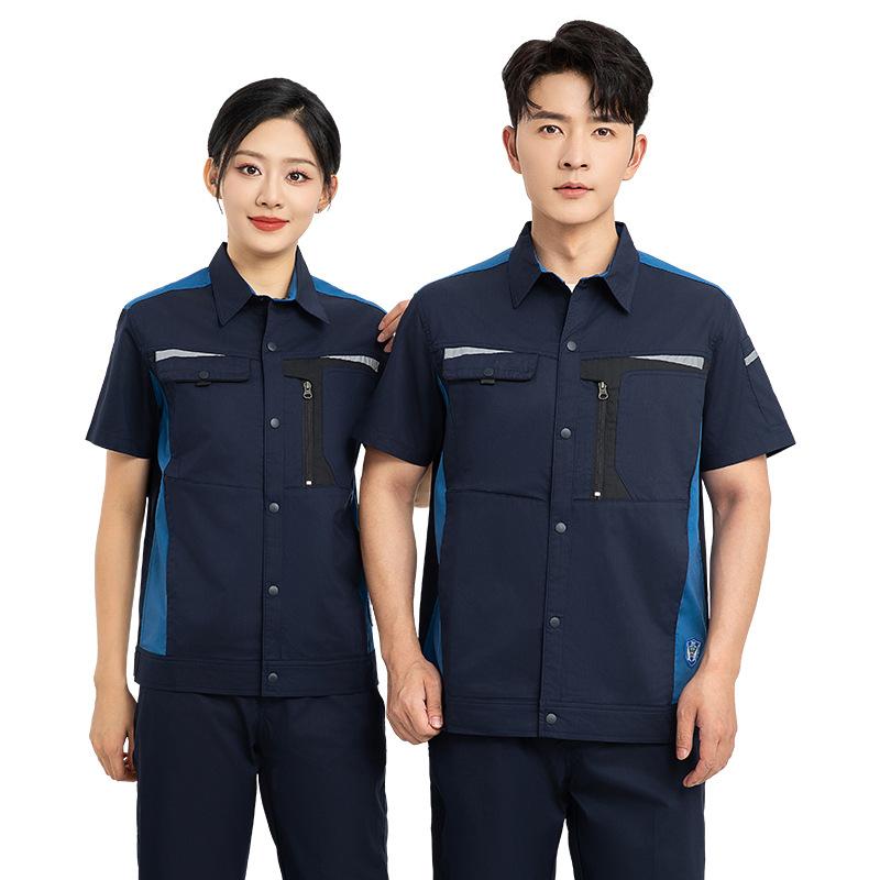 Short Sleeved Workwear Set Men - Electronics Repair Logo recension och pris