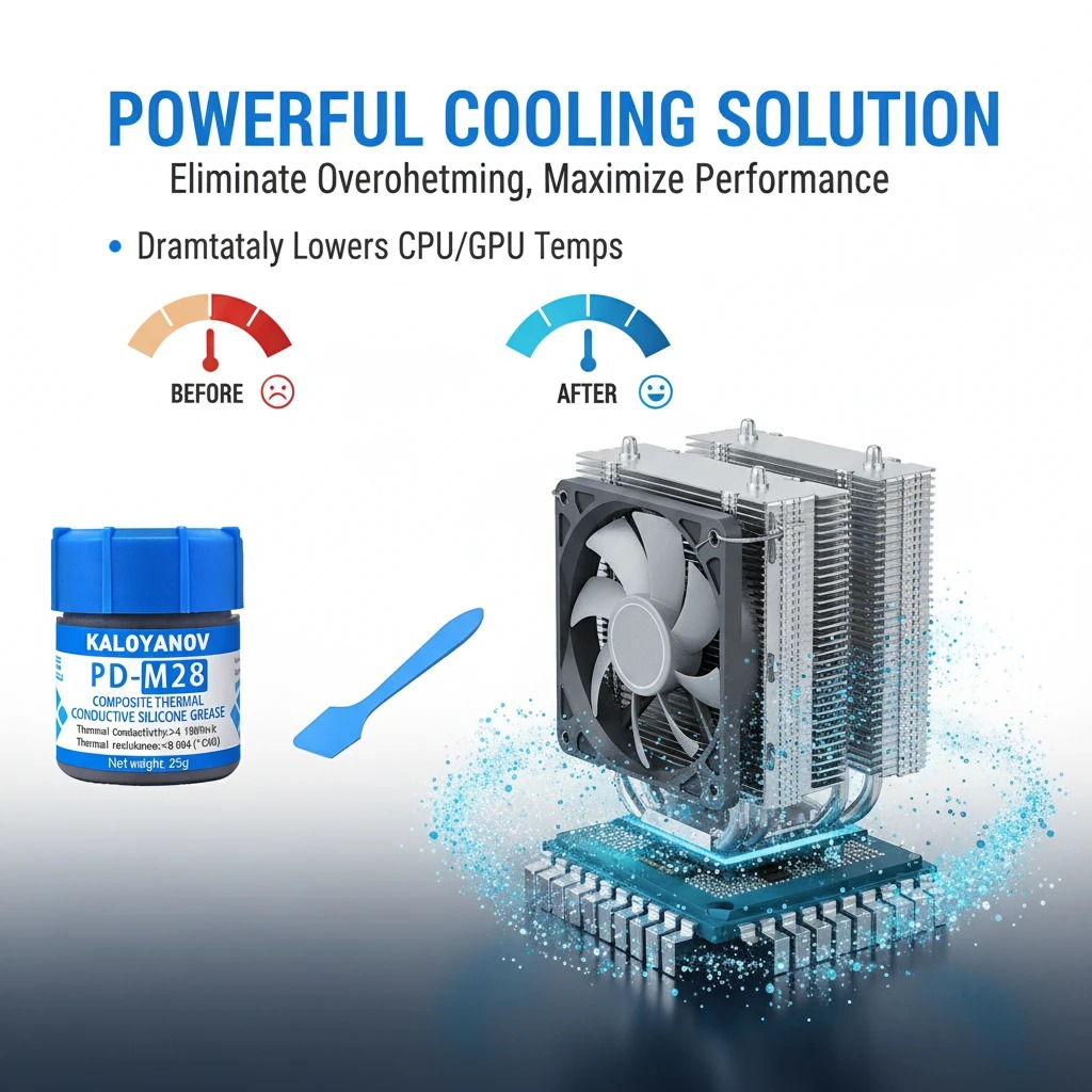 Advanced 25g CPU GPU Thermal P - Thermal Paste Cpu recension och pris
