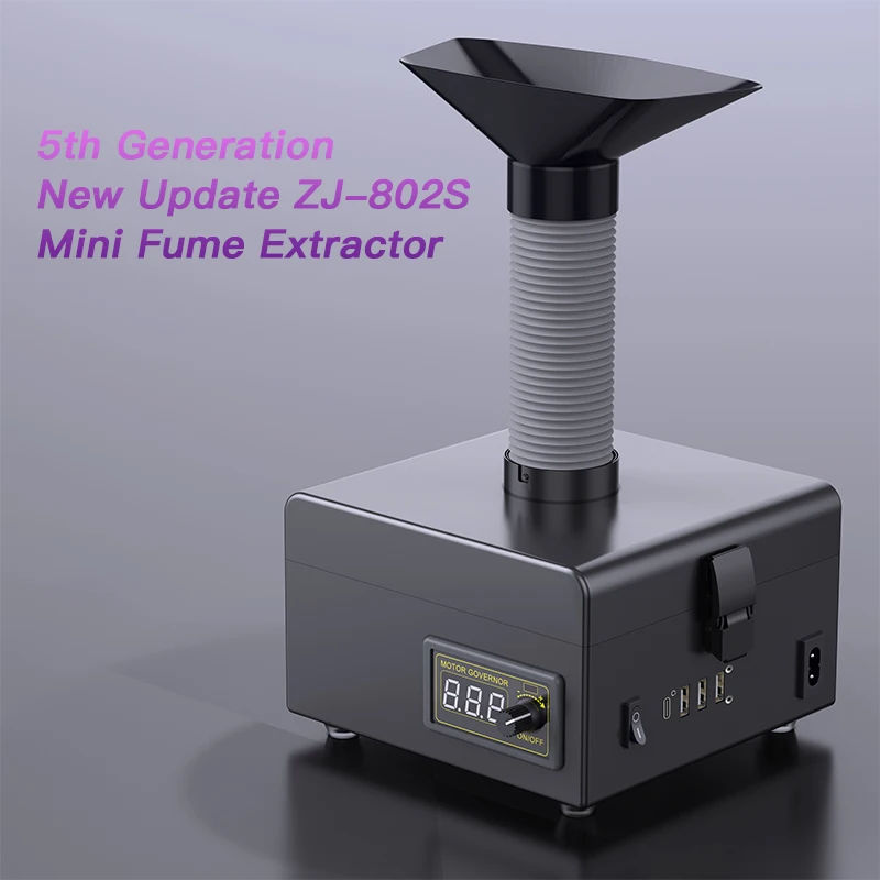 ZJ-802S New Fume Extractor Des - Electronics Repair Manual recension och pris